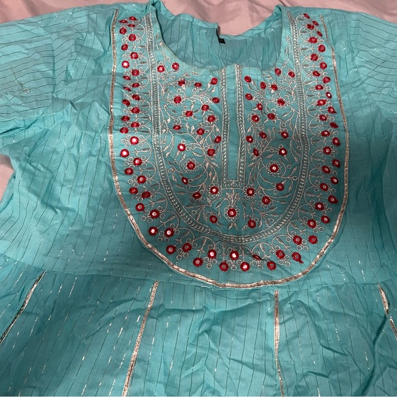 Beautiful frok shirt with plazo - Picture 16 of 16